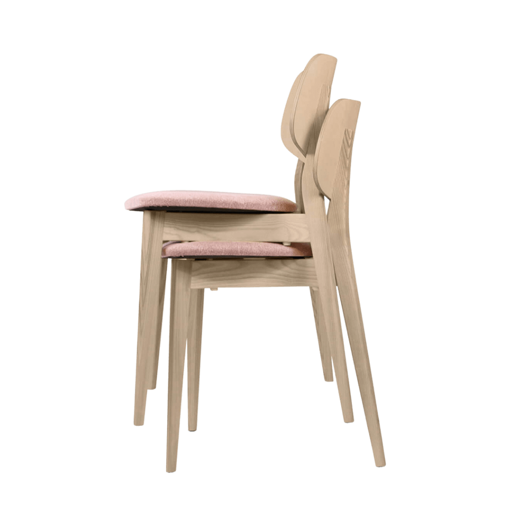 MEL STACKING <span class='notbold'>SIDE CHAIR</span>