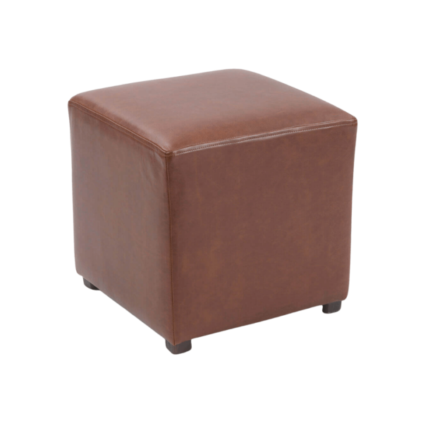 Cube Upholstered Pouffe